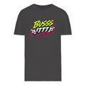 "BUSSS ITTT" T-Shirt in Grey